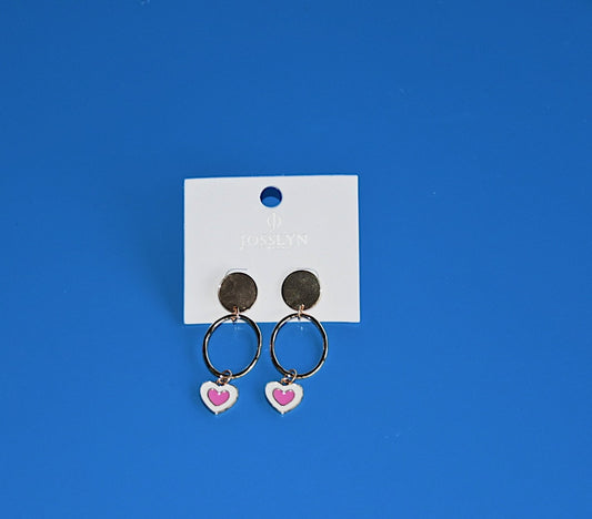 Love drop earrings