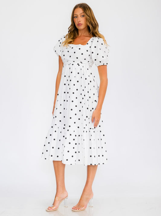 Polka dot dress